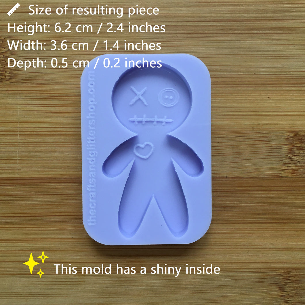 Voodoo Doll Silicone Mold - choose from 2 options