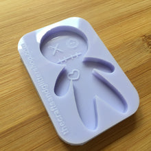 Load image into Gallery viewer, Voodoo Doll Silicone Mold, Food Safe Silicone Rubber Mould - 2 options available