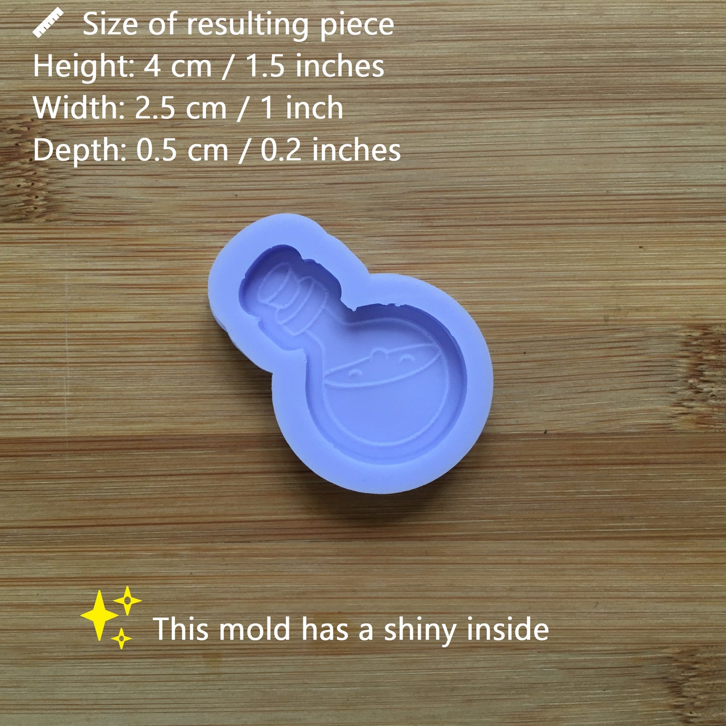 Potion Flask Silicone Mold - The Crafts and Glitter Shop