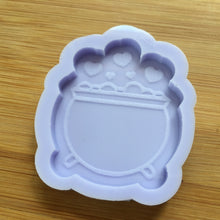 Load image into Gallery viewer, 2&quot; Love Potion Cauldron Silicone Mold, Food Safe Silicone Rubber Mould