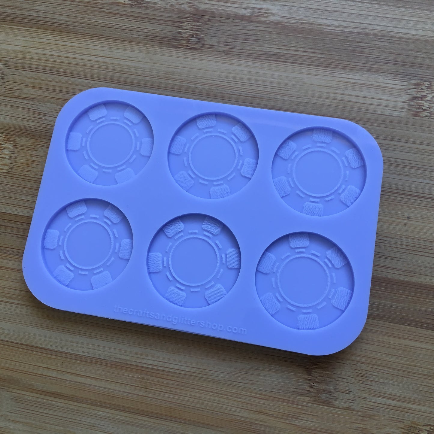 Poker Chip Silicone Mold - The Crafts and Glitter Shop