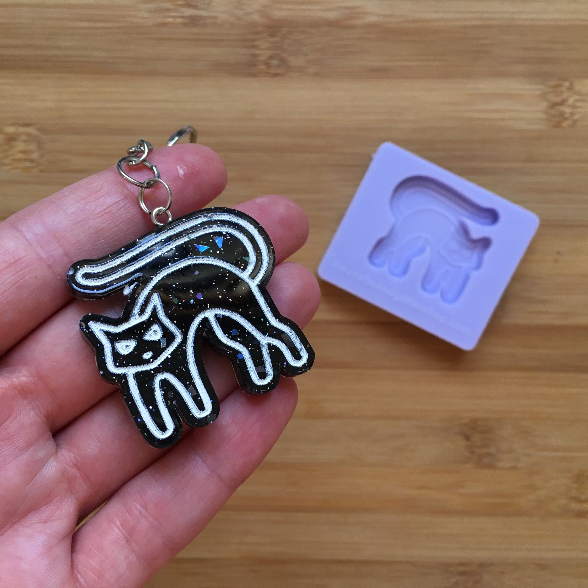 Cat Silicone Mold - The Crafts and Glitter Shop