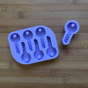 2" Key Silicone Mold, Food Safe Silicone Rubber Mould