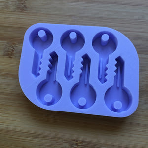 2" Key Silicone Mold, Food Safe Silicone Rubber Mould