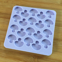 Load image into Gallery viewer, 1&quot; Mushroom Silicone Mold, Food Safe Silicone Rubber Mould