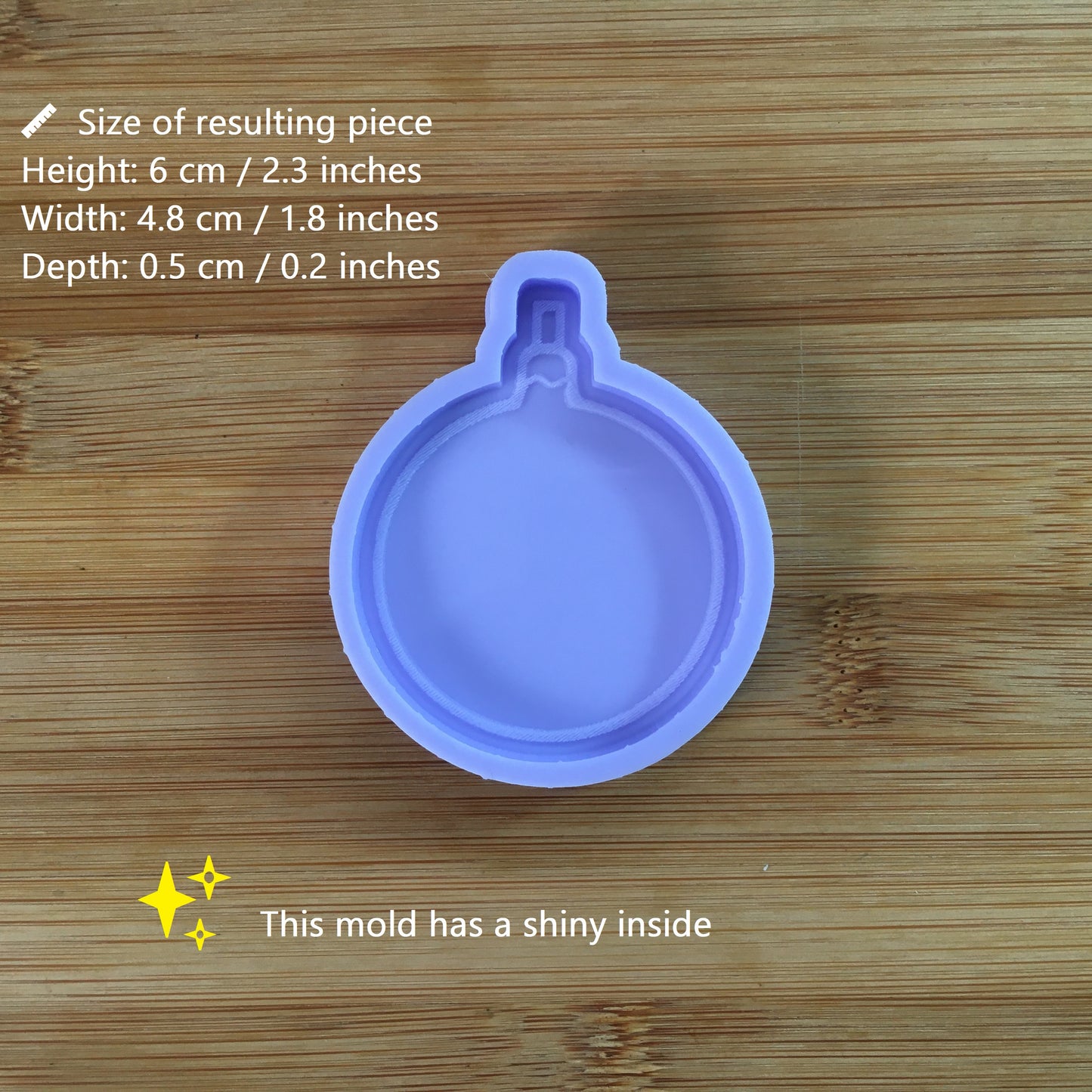 Bauble Silicone Mold - The Crafts and Glitter Shop