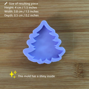 1.5" Christmas Time Silicone Mold, Food Safe Silicone Rubber Mould