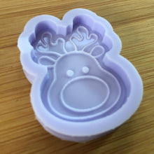 Load image into Gallery viewer, 1.5&quot; Christmas Time Silicone Mold, Food Safe Silicone Rubber Mould