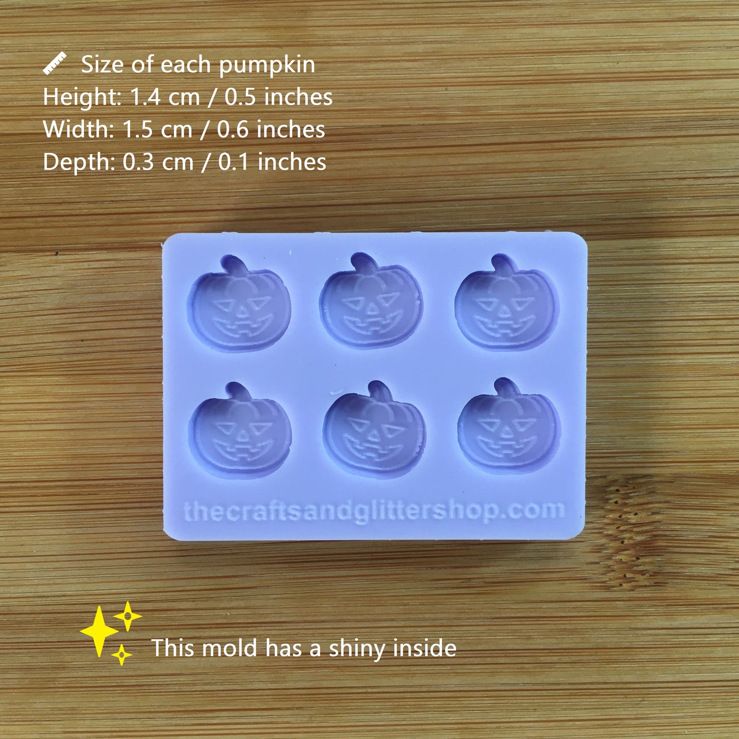 Carved Pumpkin Silicone Mold - The Crafts and Glitter Shop