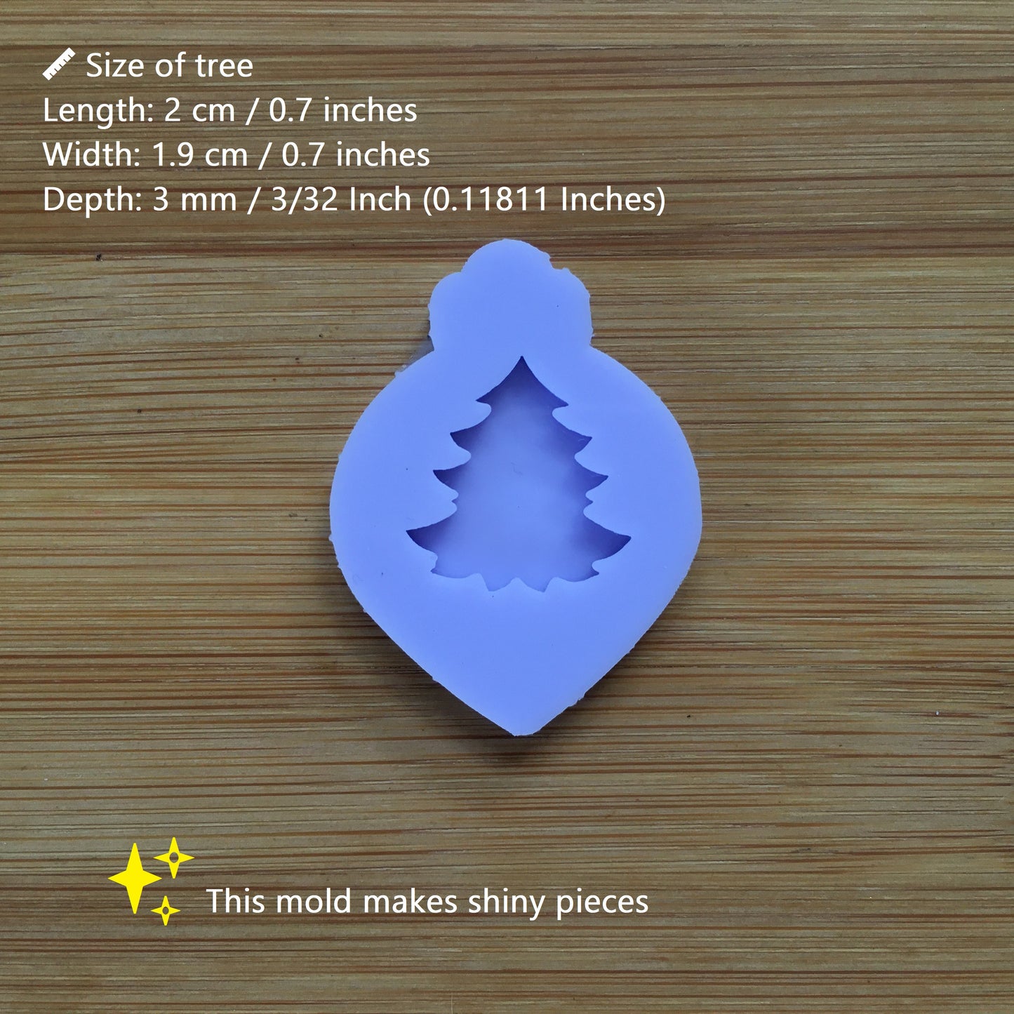 Tree Silicone Mold - The Crafts and Glitter Shop