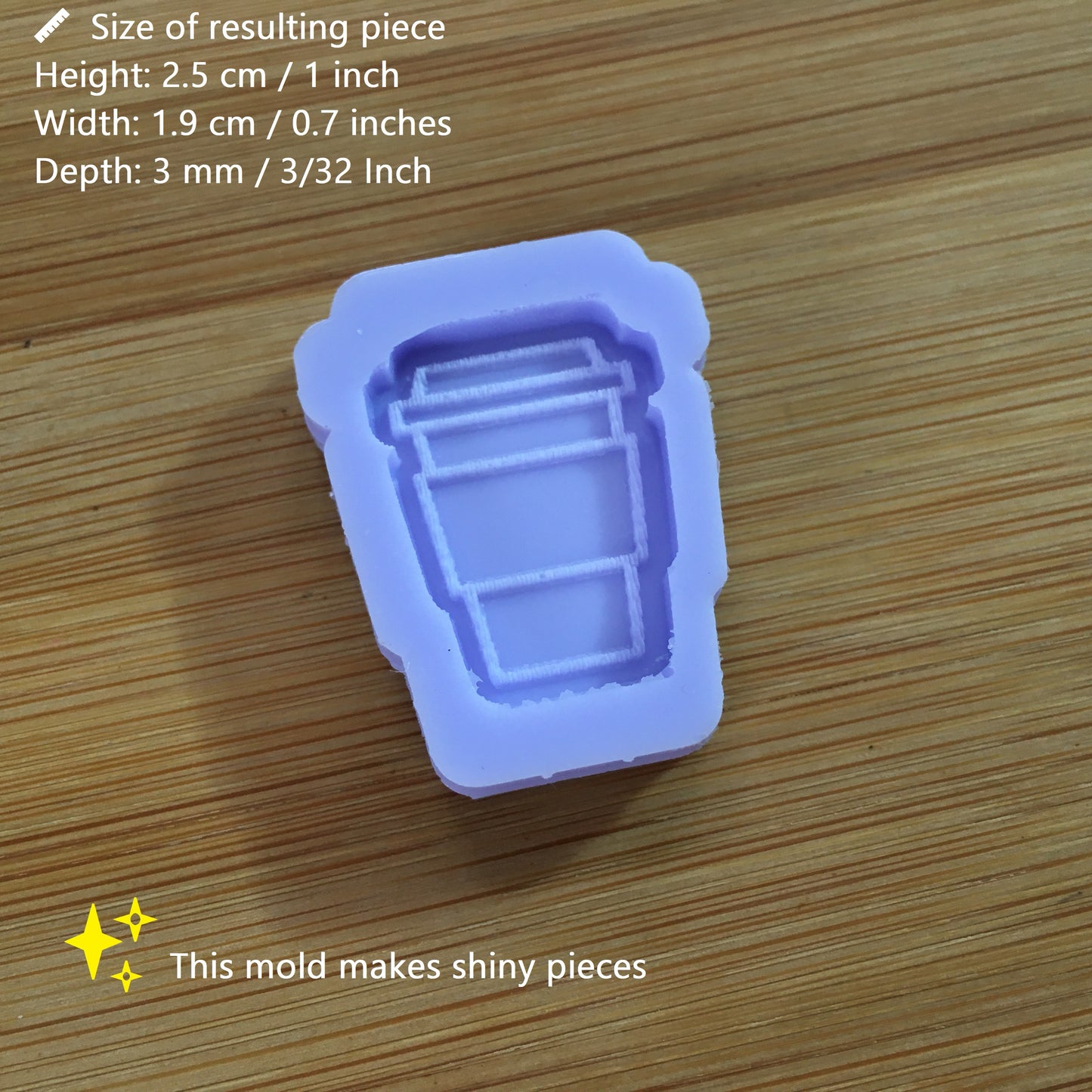 Coffee Cup Silicone Mold - The Crafts and Glitter Shop