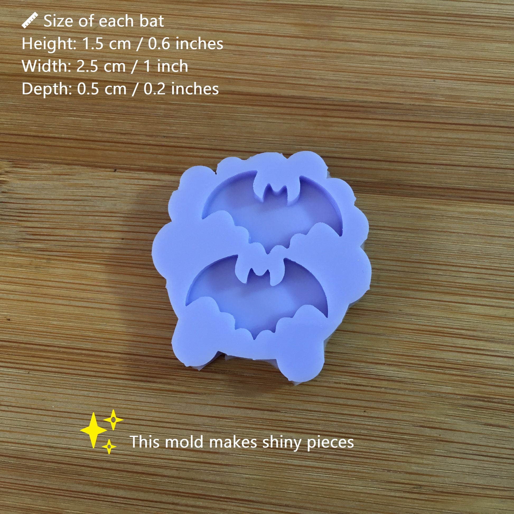 Bats Silicone Mold - The Crafts and Glitter Shop