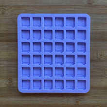 Load image into Gallery viewer, 2 cm Book Silicone Mold, Food Safe Silicone Rubber Mould