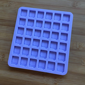 2 cm Book Silicone Mold, Food Safe Silicone Rubber Mould