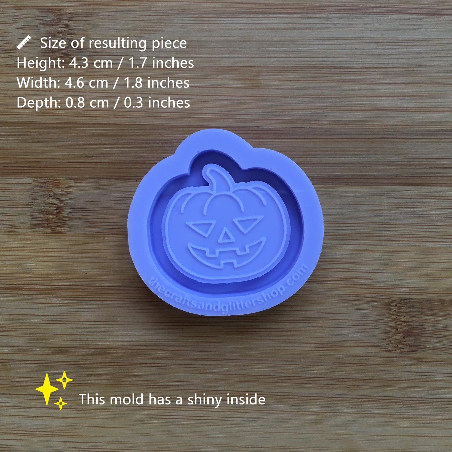 Pumpkin Shaker Silicone Mold - The Crafts and Glitter Shop