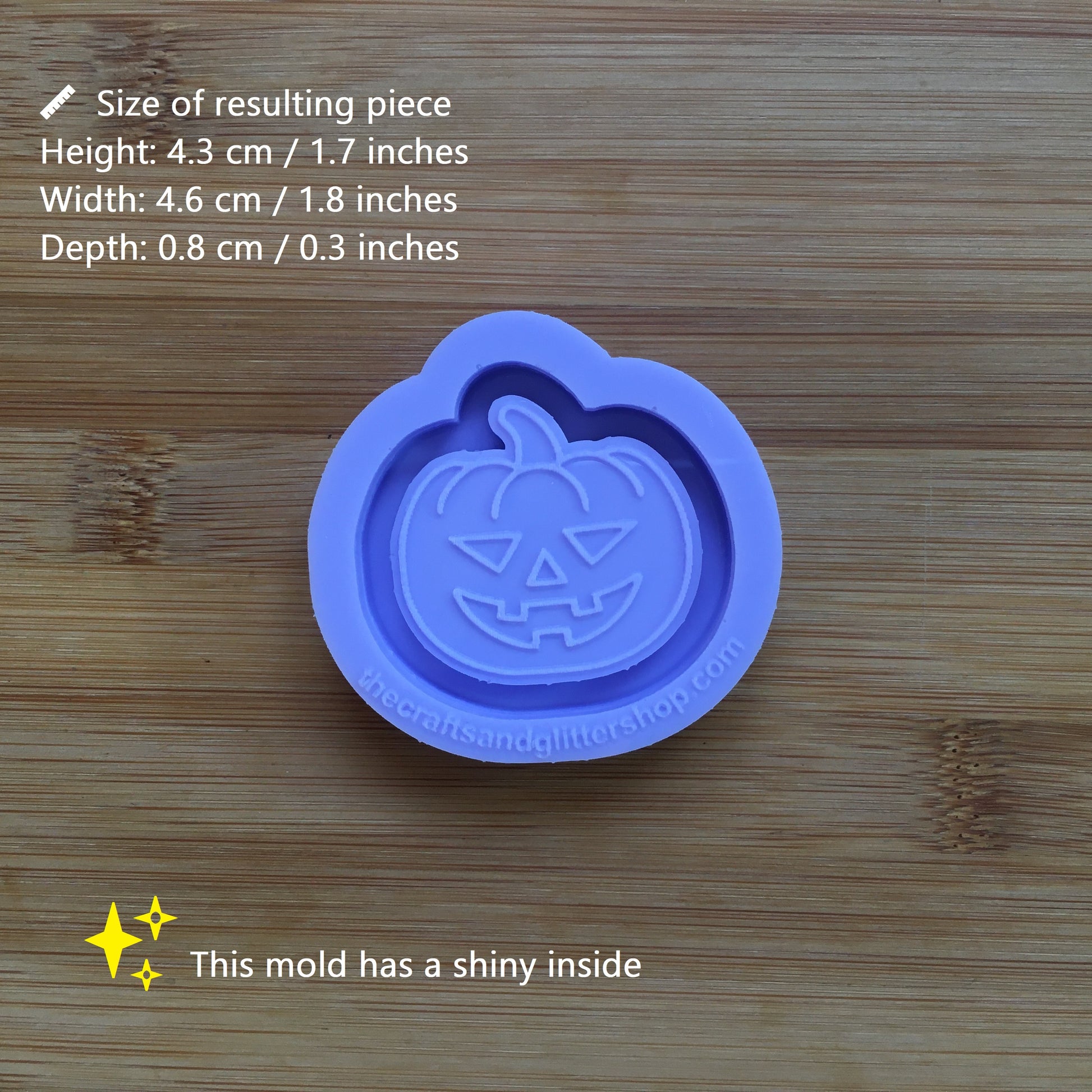 Pumpkin Shaker Silicone Mold - The Crafts and Glitter Shop