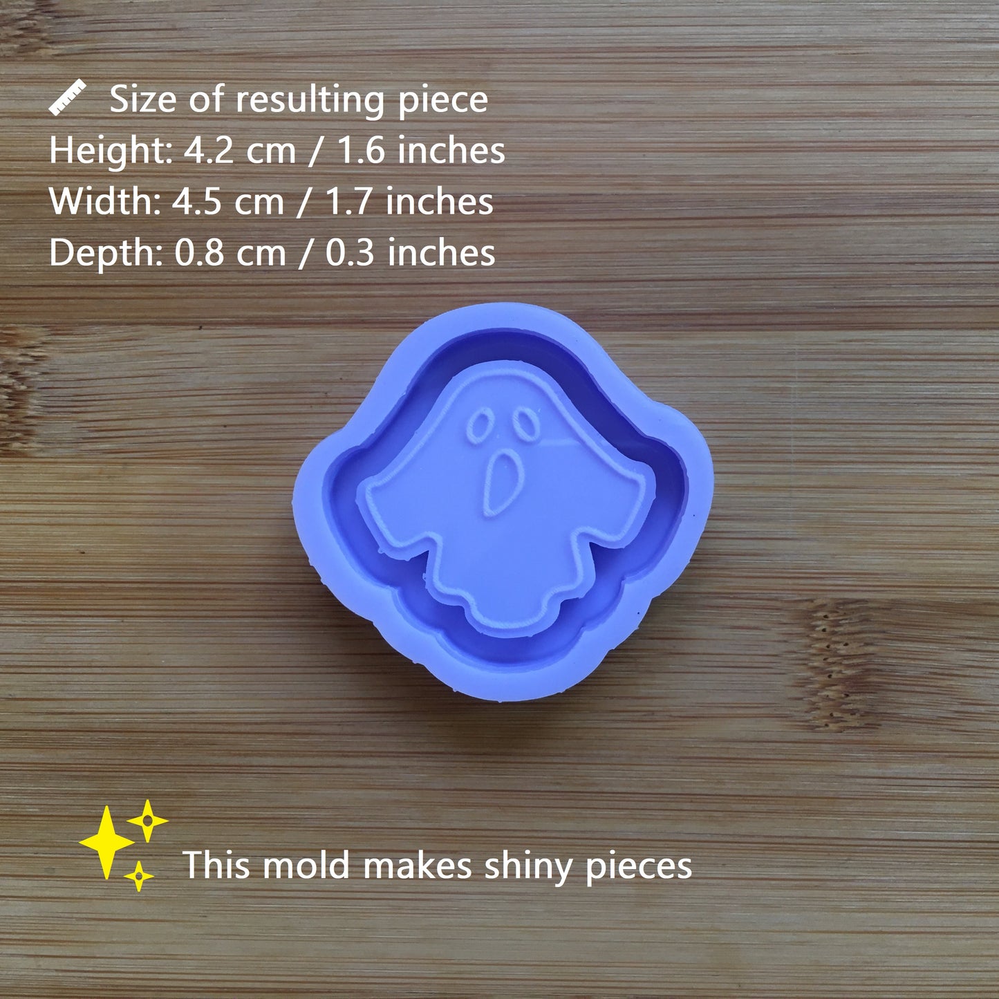 Ghost Shaker Silicone Mold - The Crafts and Glitter Shop