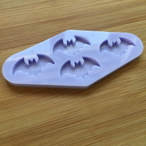 1" Bat Silicone Mold, Food Safe Silicone Rubber Mould
