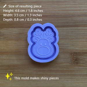 Reindeer Shaker Silicone Mold