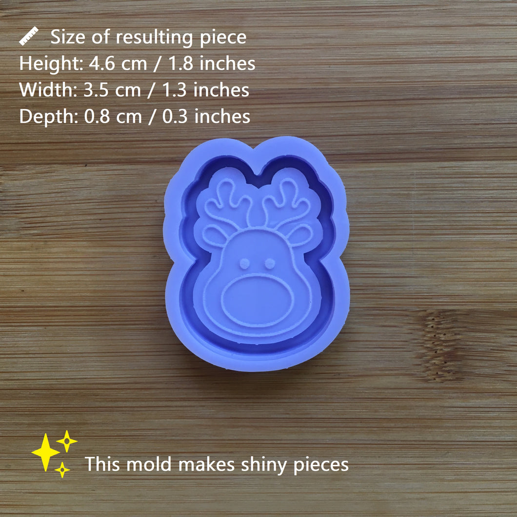 Reindeer Shaker Silicone Mold