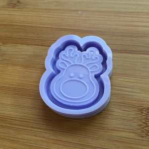 Reindeer Shaker Silicone Mold