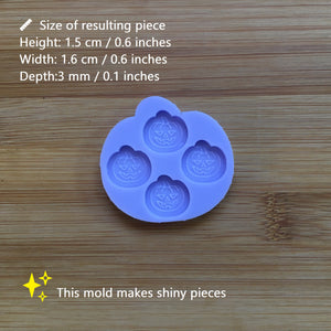 Tiny Pumpkin Silicone Mold