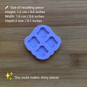 16 mm Ghost Silicone Mold