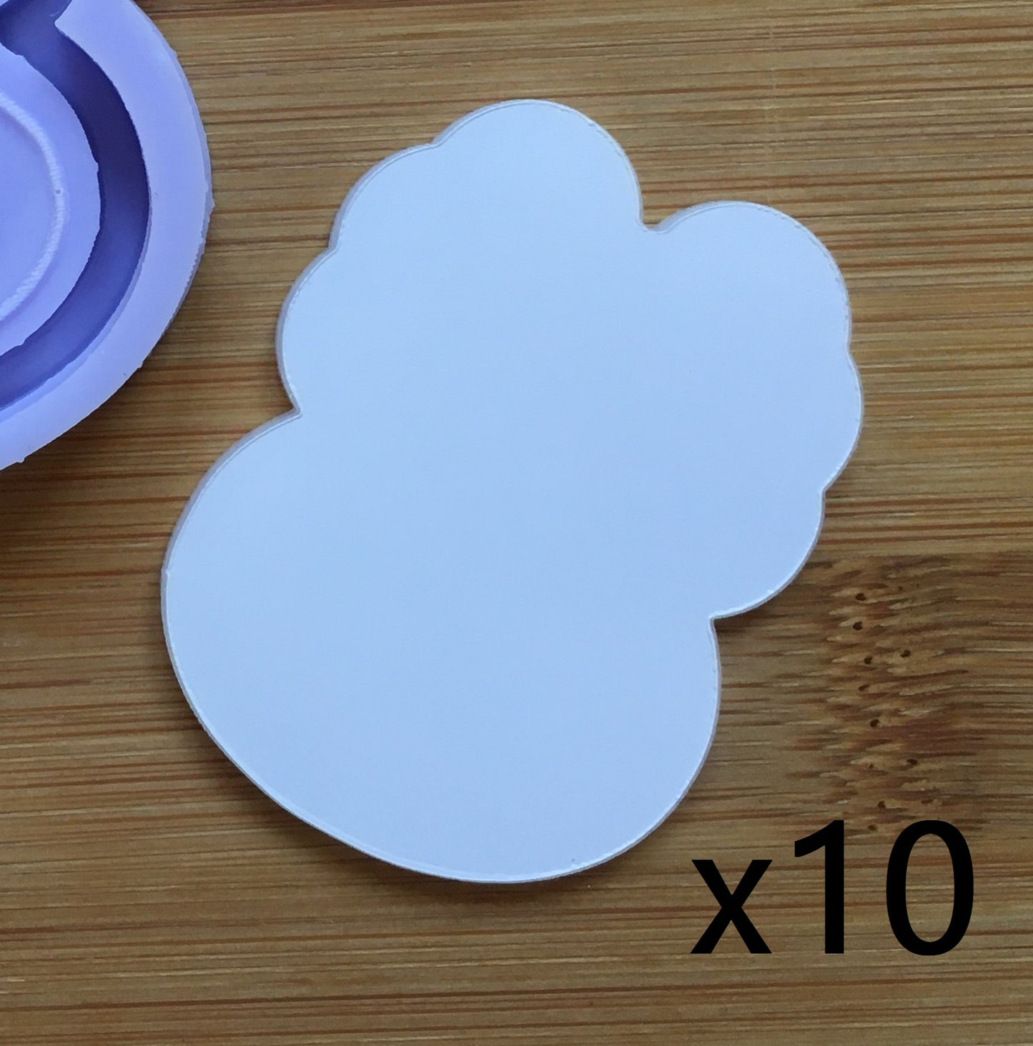 Reindeer Shaker Silicone Mold - The Crafts and Glitter Shop