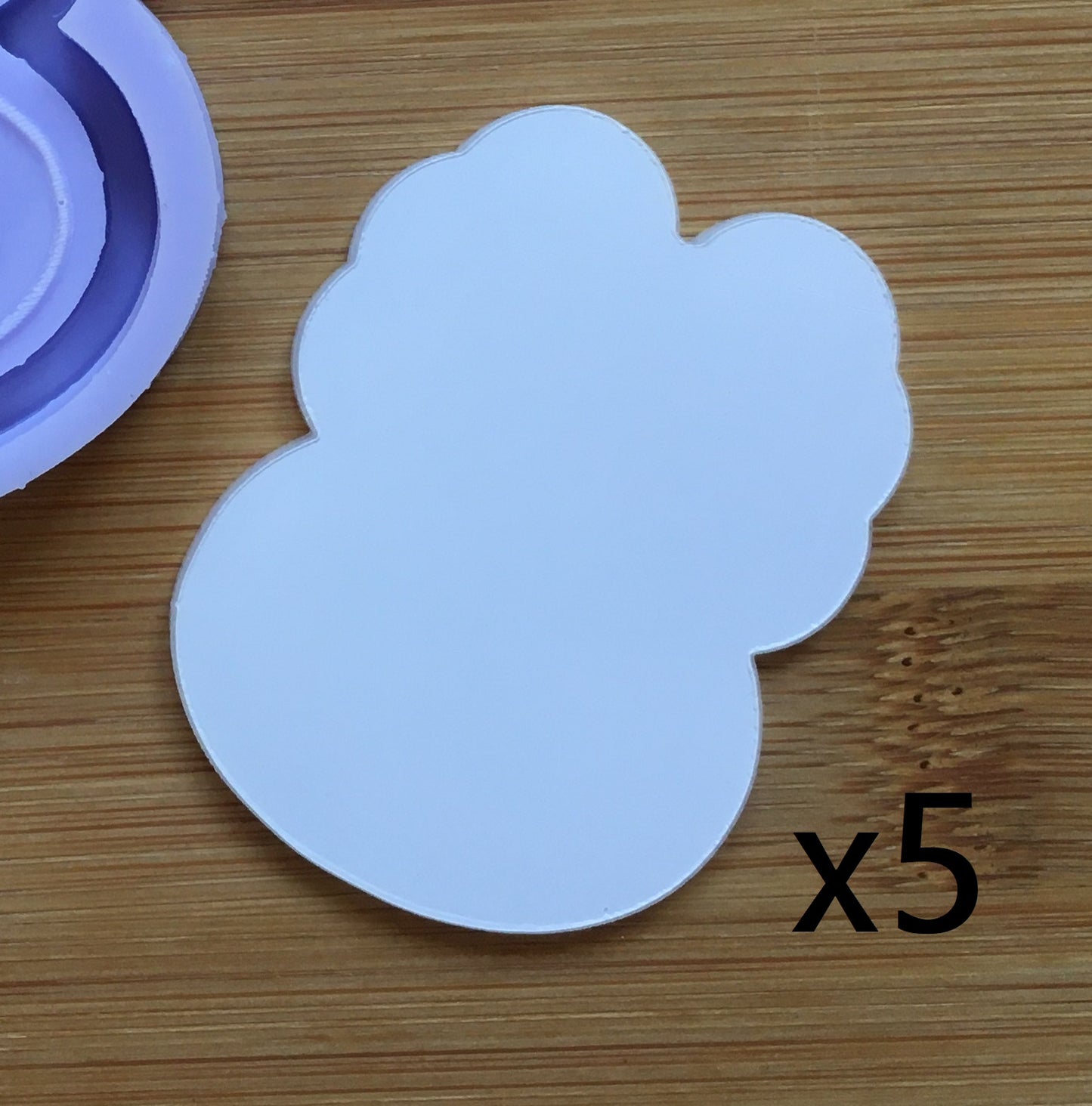 Reindeer Shaker Silicone Mold - The Crafts and Glitter Shop