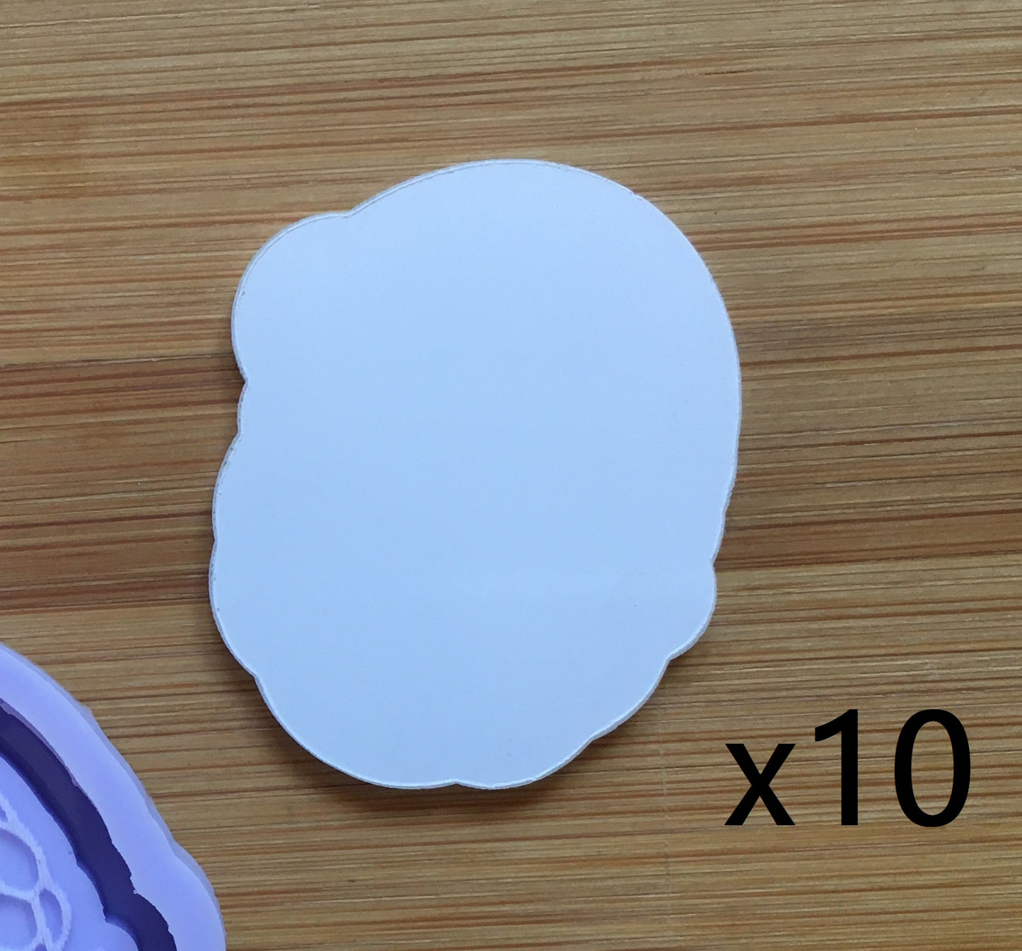 Santa Claus Shaker Silicone Mold - The Crafts and Glitter Shop