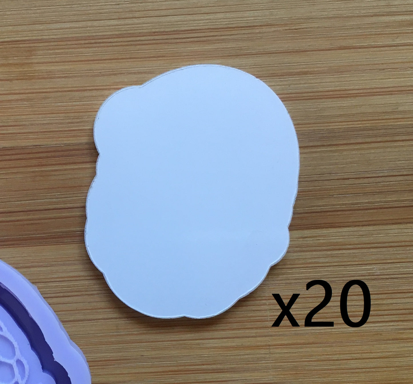 Santa Claus Shaker Silicone Mold - The Crafts and Glitter Shop