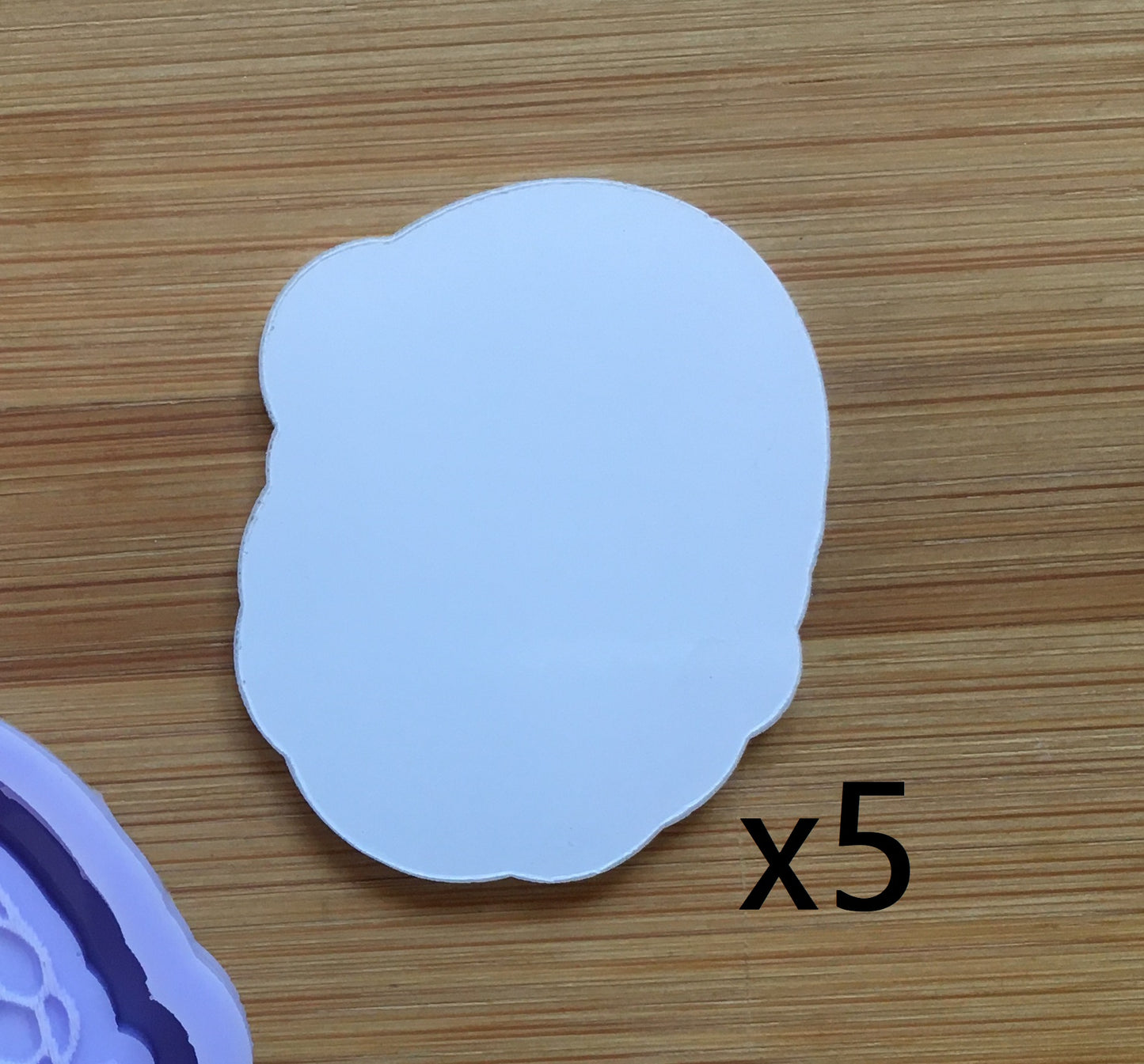 Santa Claus Shaker Silicone Mold - The Crafts and Glitter Shop