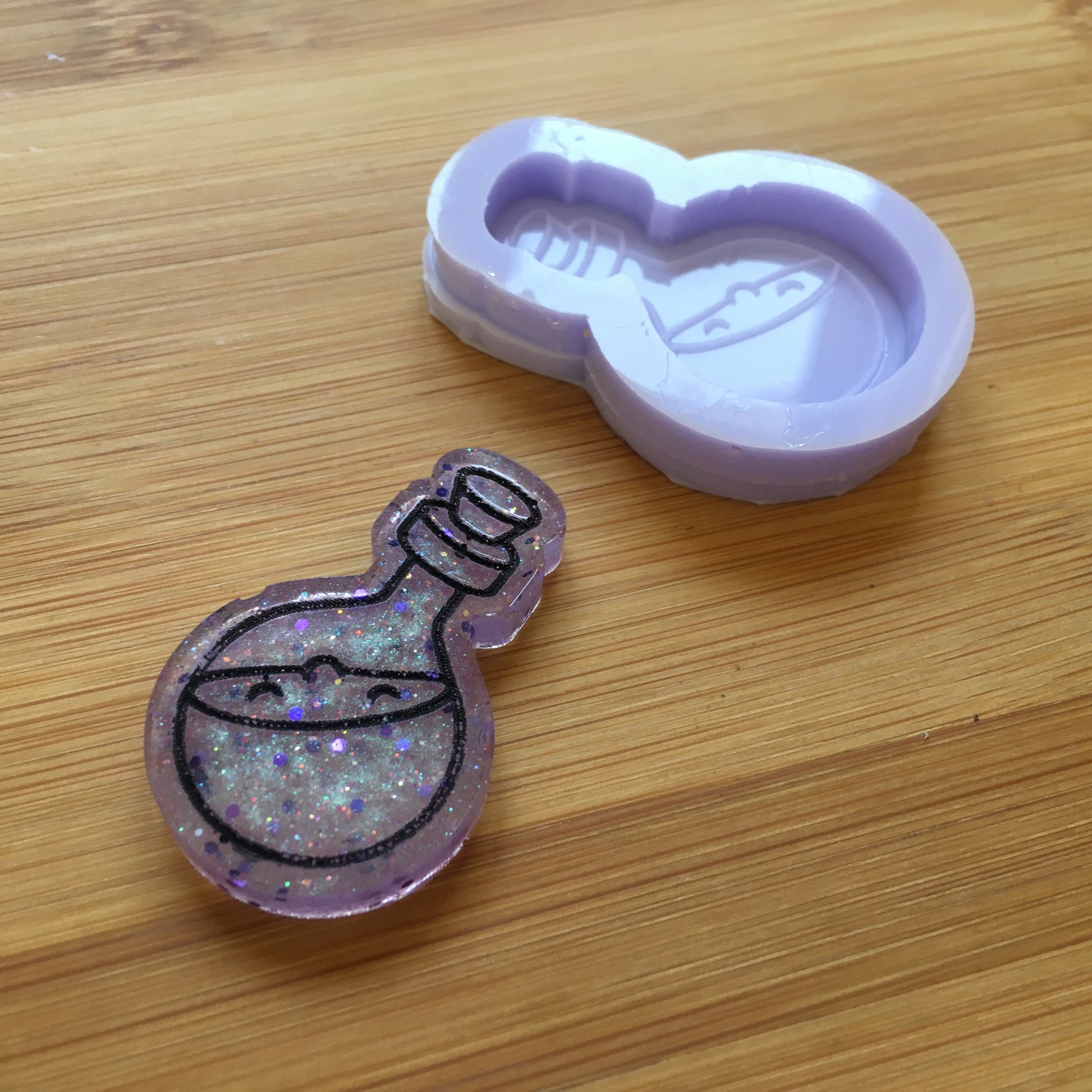 Potion Flask Silicone Mold - The Crafts and Glitter Shop