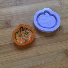 Load image into Gallery viewer, Pumpkin Shaker Silicone Mold, Food Safe Silicone Rubber Mould