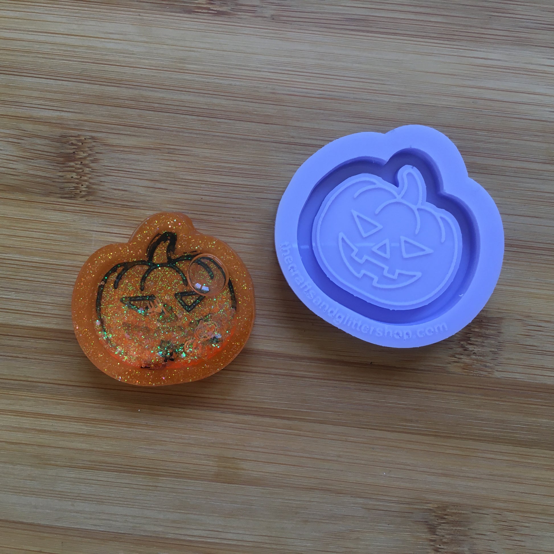 Pumpkin Shaker Silicone Mold - The Crafts and Glitter Shop