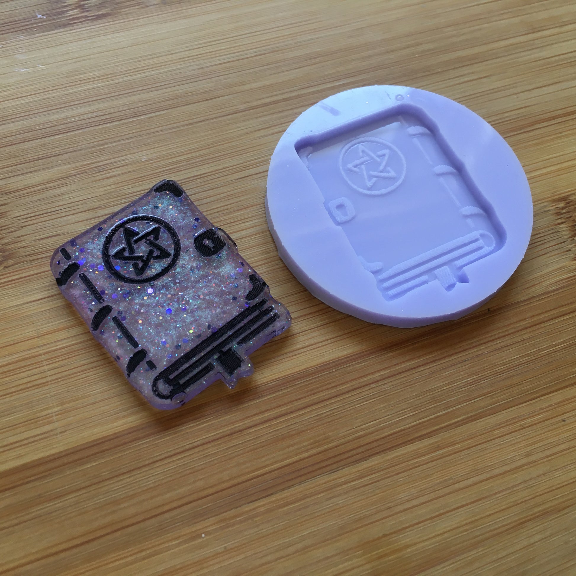 Spell book Silicone Mold - The Crafts and Glitter Shop