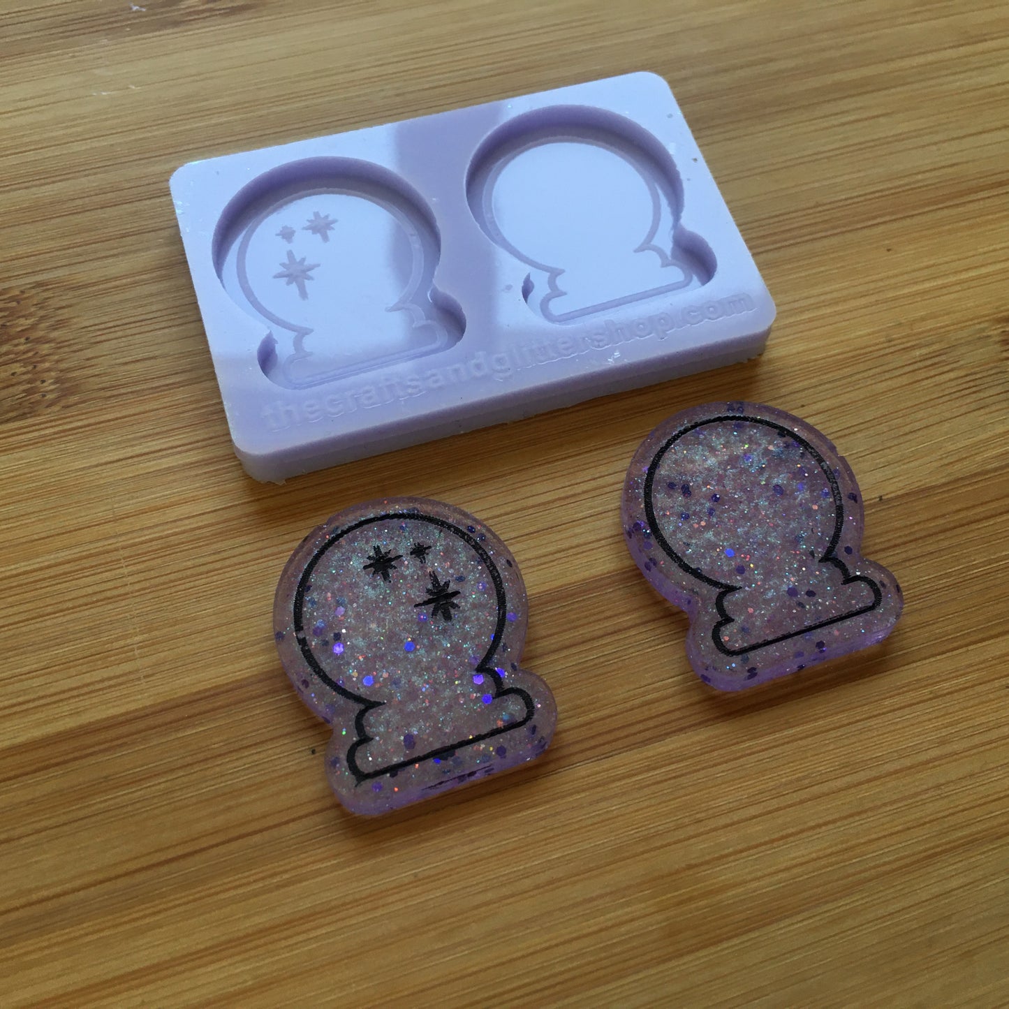 Crystal Ball Silicone Mold - The Crafts and Glitter Shop
