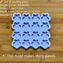 Load image into Gallery viewer, 1&quot; Bee Silicone Mold