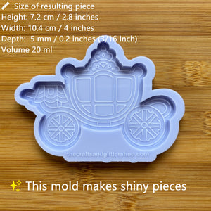 4" Carriage Silicone Mold