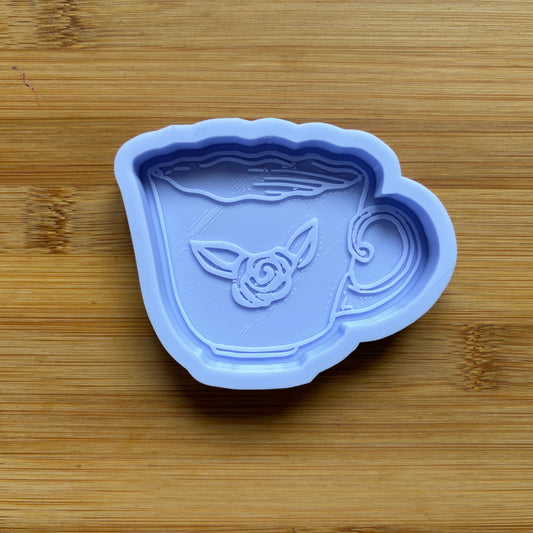 Floral Teacup Silicone Mold - The Crafts and Glitter Shop