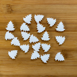 20 pcs Tree Clear acrylic shape