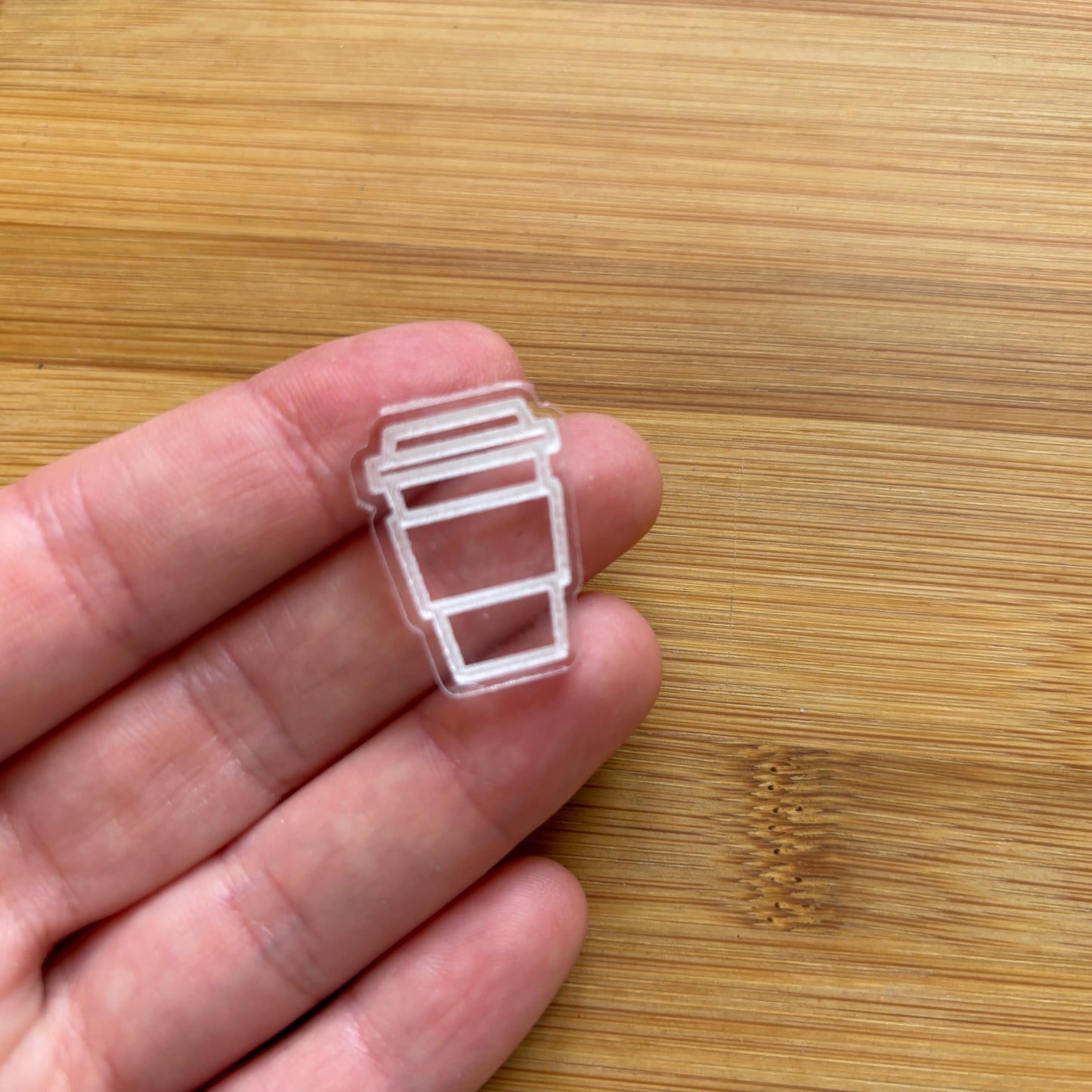 16 pcs Coffee Cup Clear acrylic shape