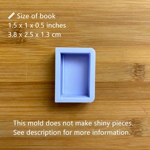 1.5" Book Silicone Mold