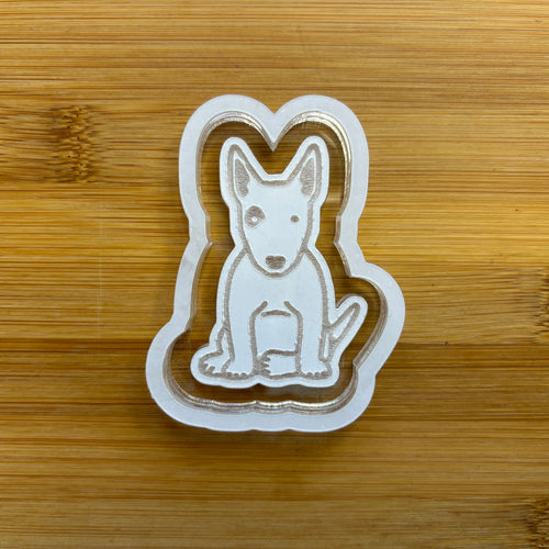 English Bull Terrier Acrylic Mold Blank