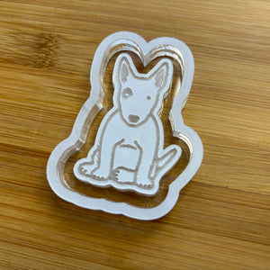 English Bull Terrier Acrylic Mold Blank