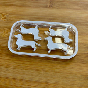 2" Dachshund Acrylic Mold Blank