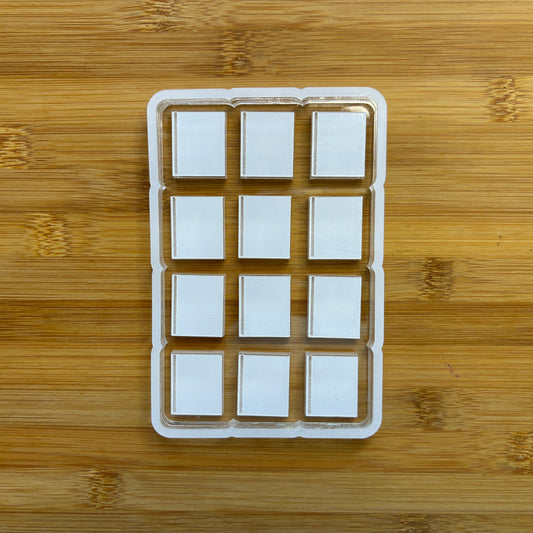 12pc 1" Book Acrylic Mold Blank