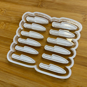 Knife Acrylic Mold Blank