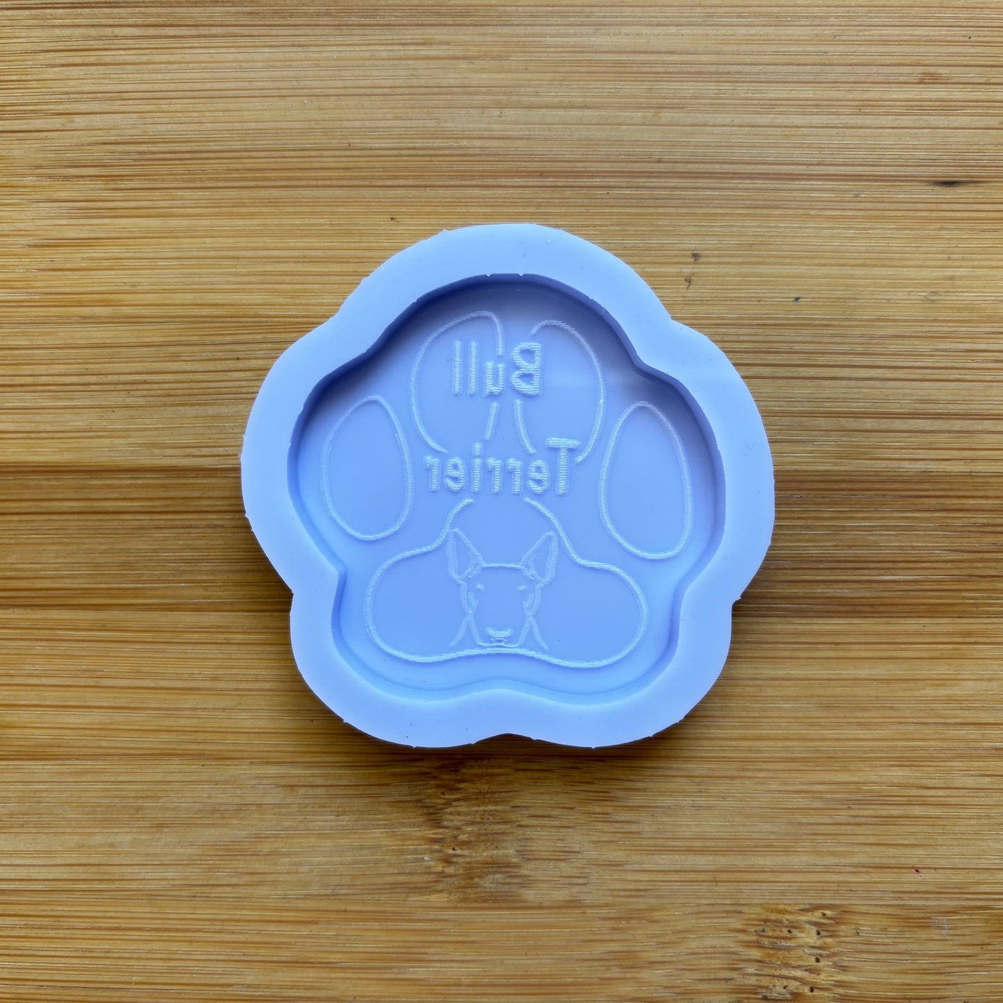 2" Bull Terrier Paw Silicone Mold - The Crafts and Glitter Shop
