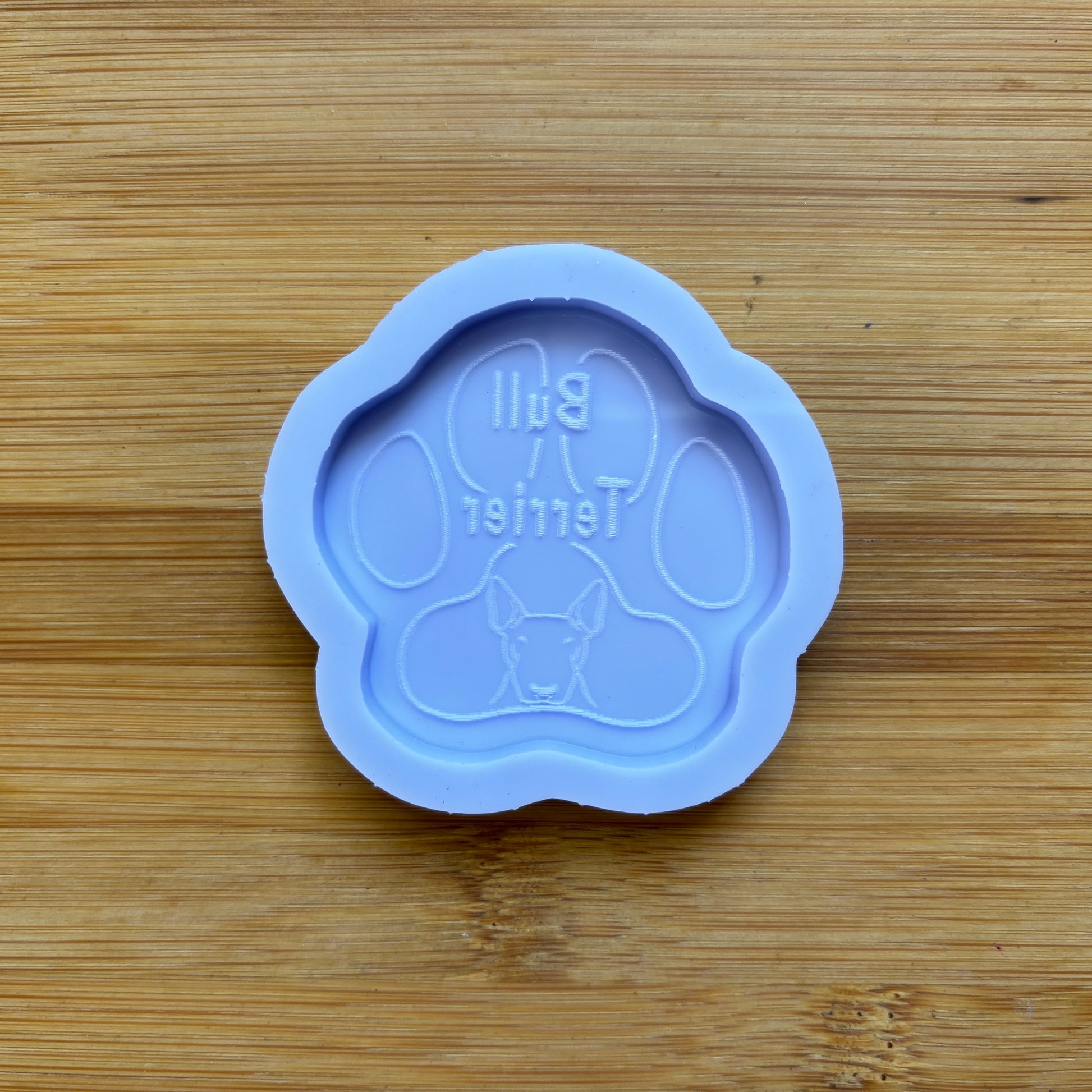 2" Bull Terrier Paw Silicone Mold - The Crafts and Glitter Shop